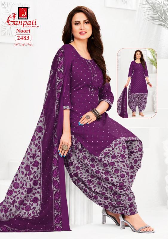 Ganpati noori patiyala vol-13 dress materials wholesaller